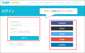 conohaログイン